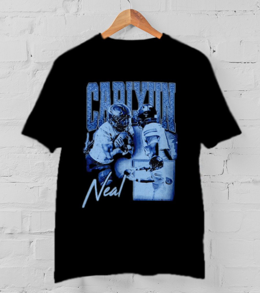Carlyun Neal Alabama Crimson Tide Football Player Action Collage T-Shirt