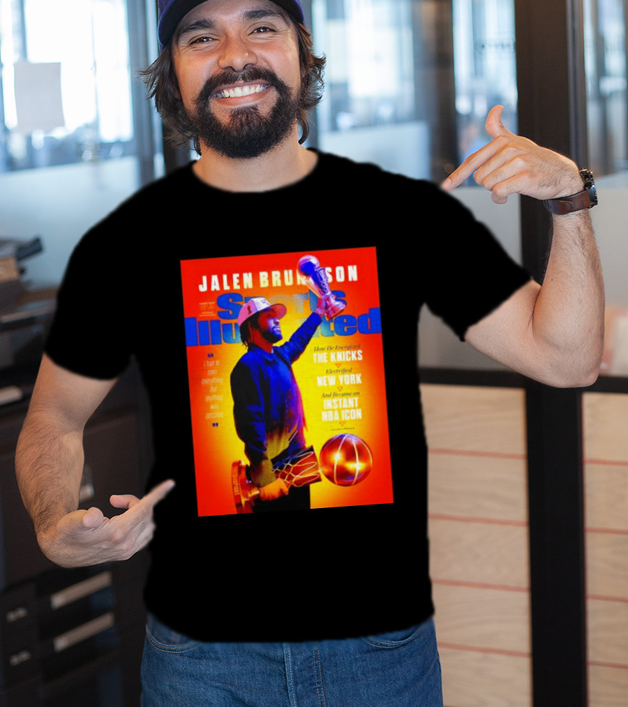 Jalen Brunson Sports Illustrated The Knicks Electrified New York Instant NBA Icon August 2026 T-Shirt