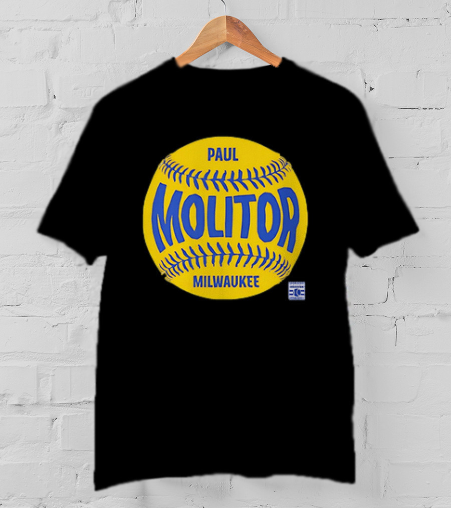 Paul Molitor Milwaukee Brewers Baseball Hall Of Fame 318 Club 1982 T-Shirt