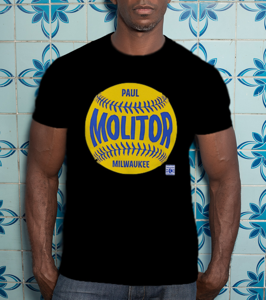 Paul Molitor Milwaukee Brewers Baseball Hall Of Fame 318 Club 1982 T-Shirt