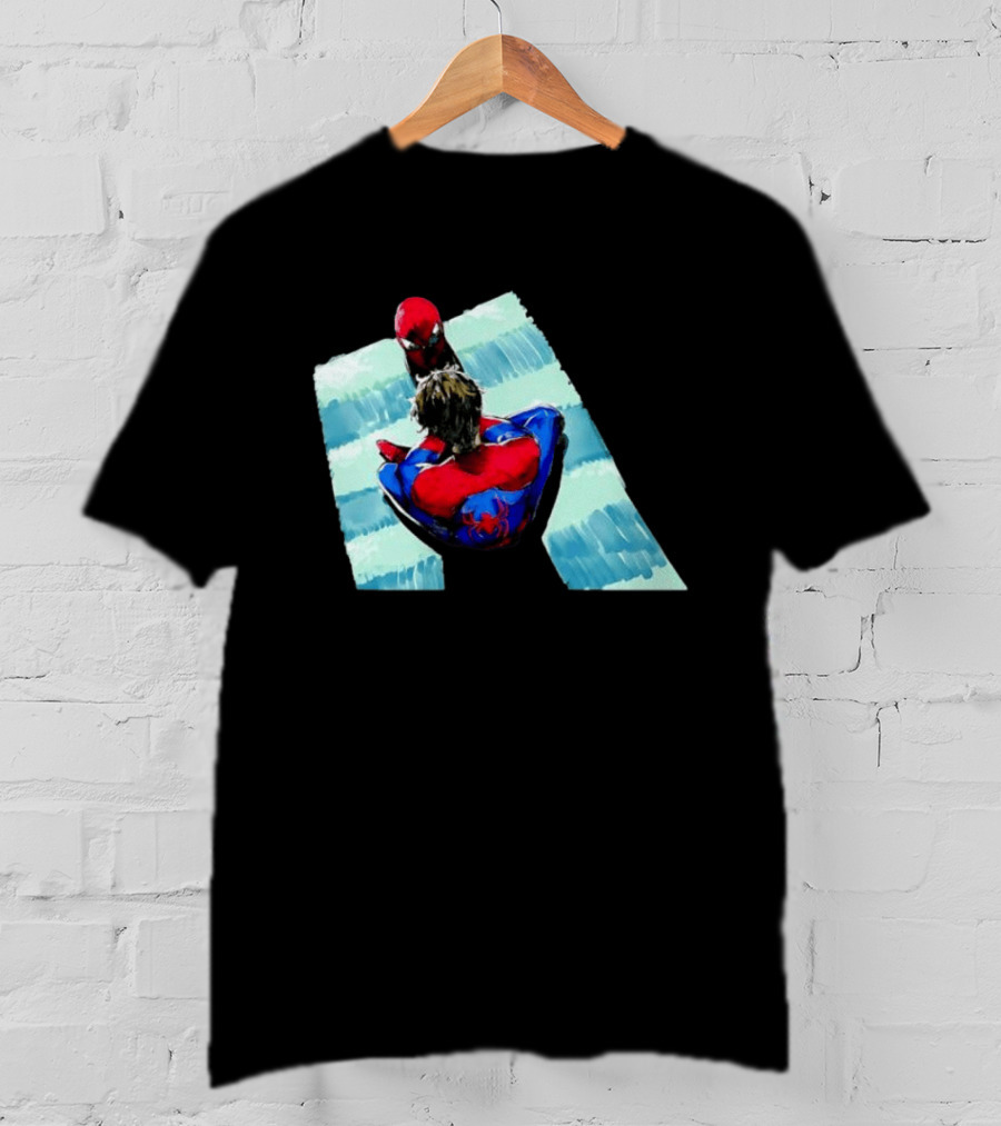 Spider Man Peter Parker Marvel Cinematic Universe Dual Perspective T-Shirt