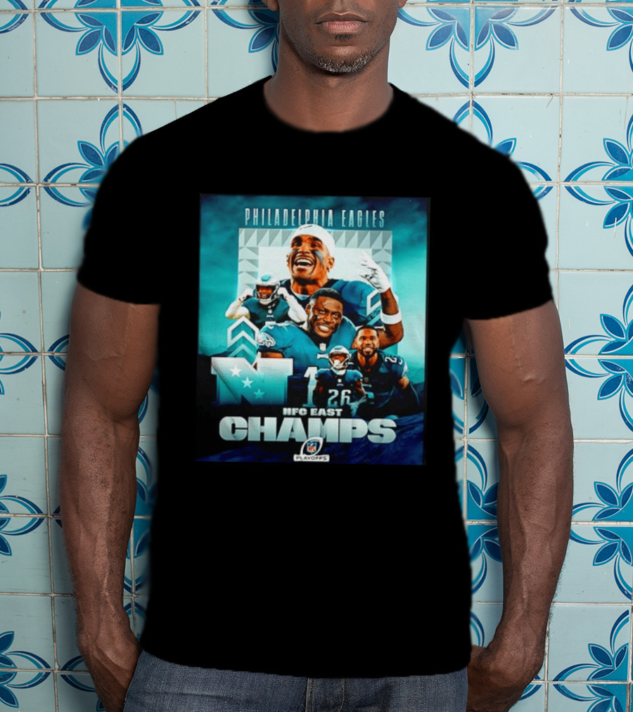 Philadelphia Eagles NFC East Champs 2022 Playoffs T-Shirt