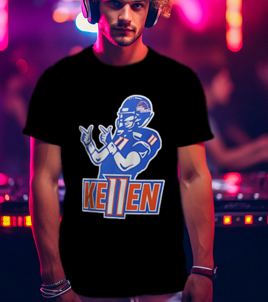 Kellen Moore Boise State Broncos Ke11en Name And Number Football Player T-Shirt