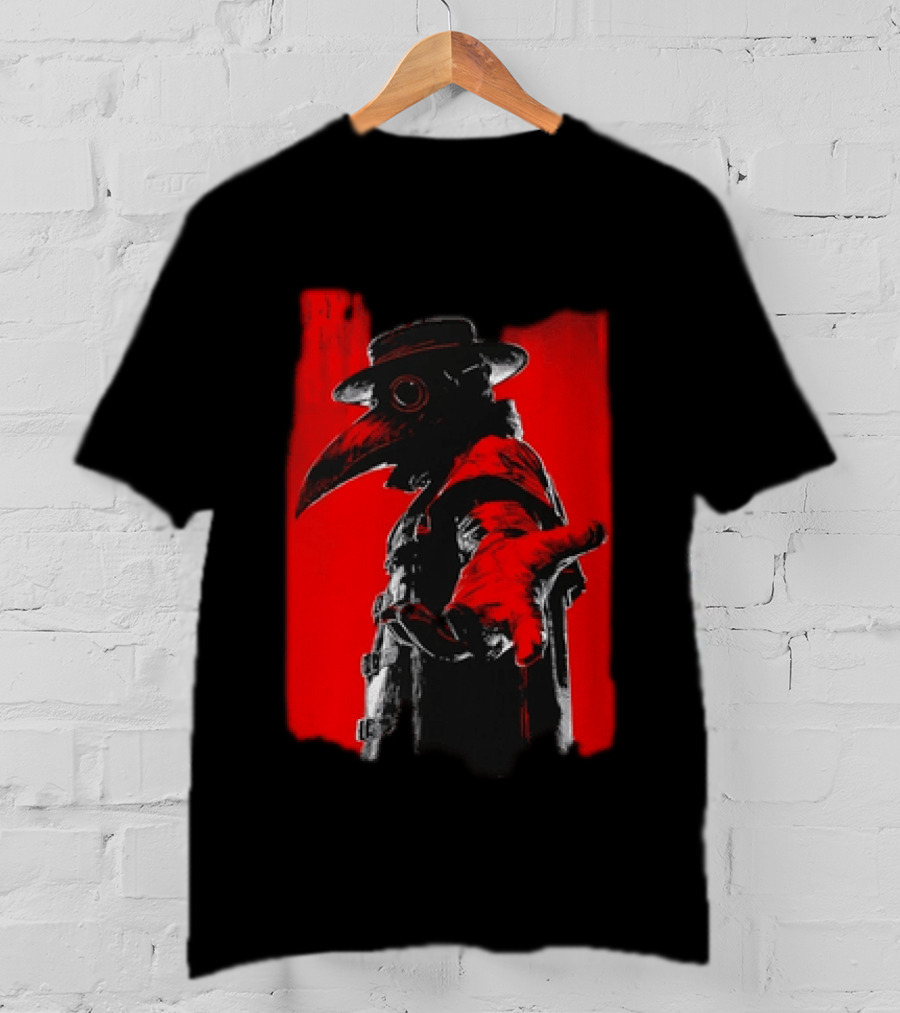 Plague Doctor Come With Me If You Want To Live Vintage Gothic T-Shirt