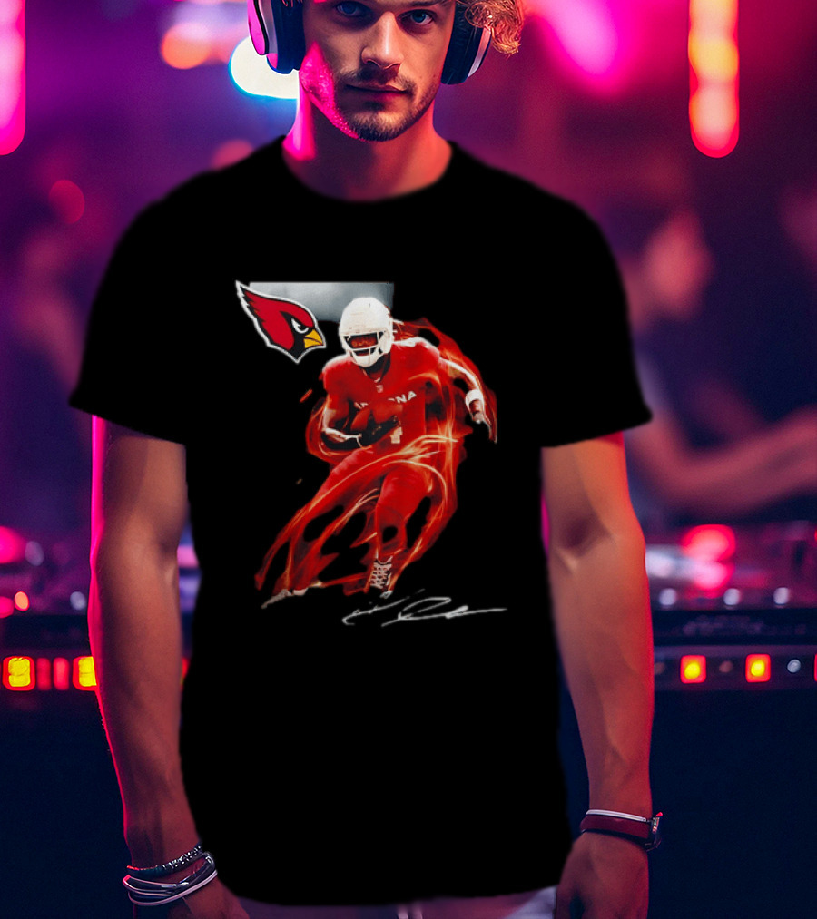Kyler Murray Arizona Cardinals Dynamic Football Motion T-Shirt