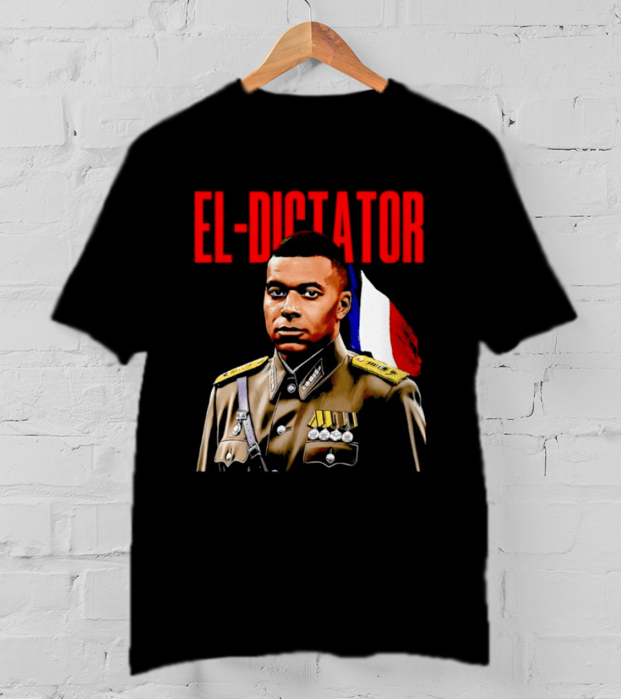 El Dictator Kylian Mbappe Military Jacket French Flag T-Shirt