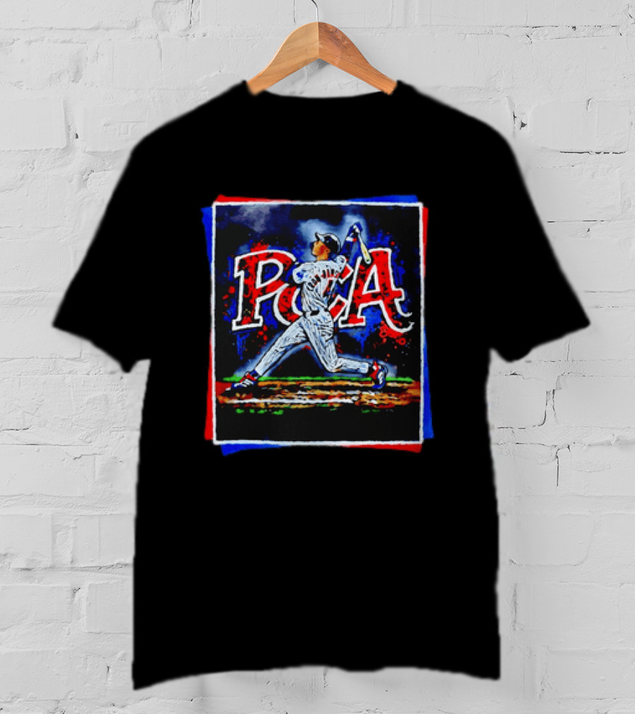 Ronald Acuna Jr Atlanta Braves Baseball Swing POA T-Shirt