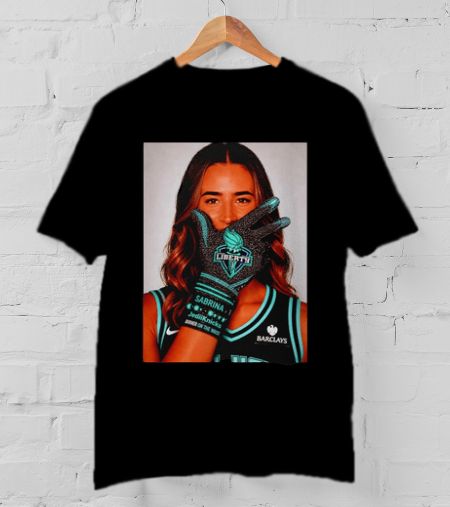 Sabrina Ionescu New York Liberty Barclays Burner Like Brunson IceMan T-Shirt