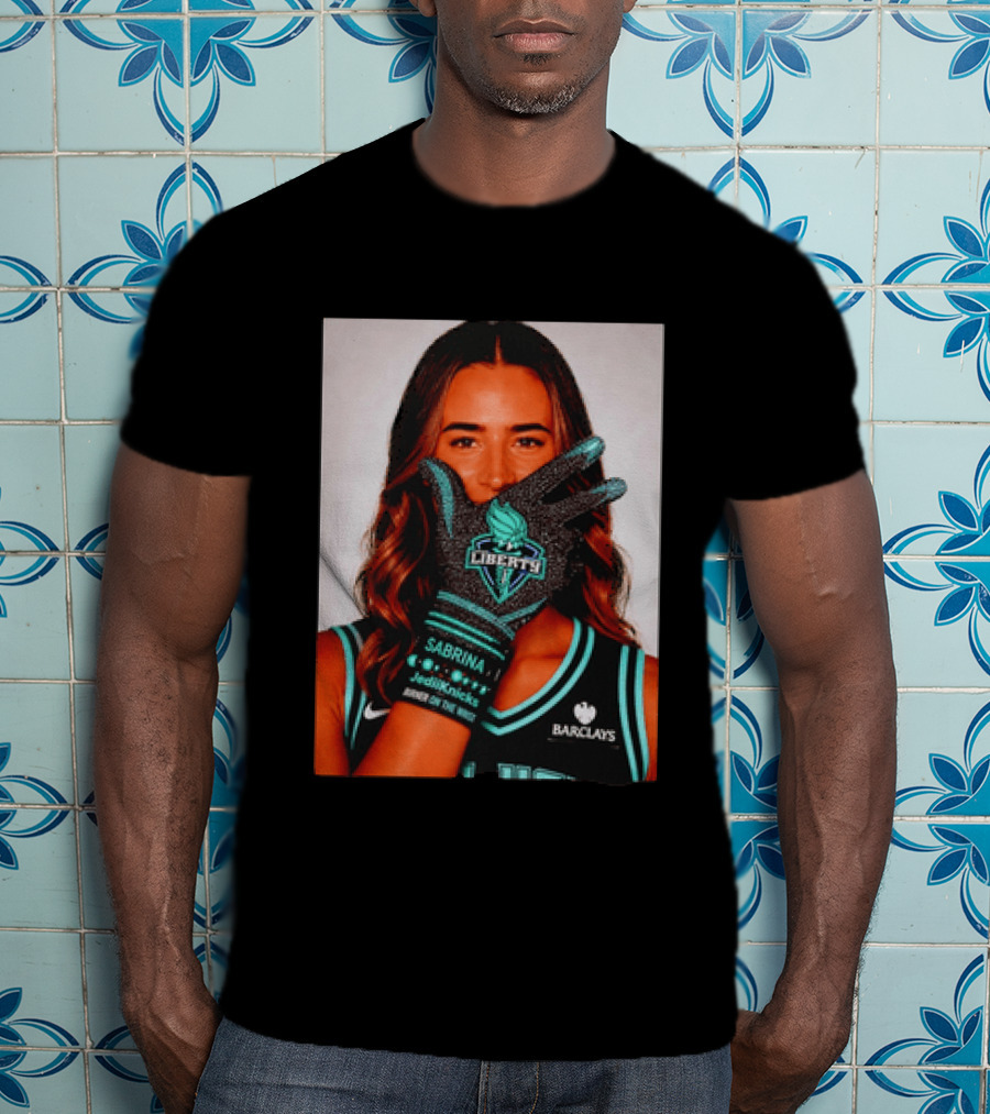 Sabrina Ionescu New York Liberty Barclays Burner Like Brunson IceMan T-Shirt