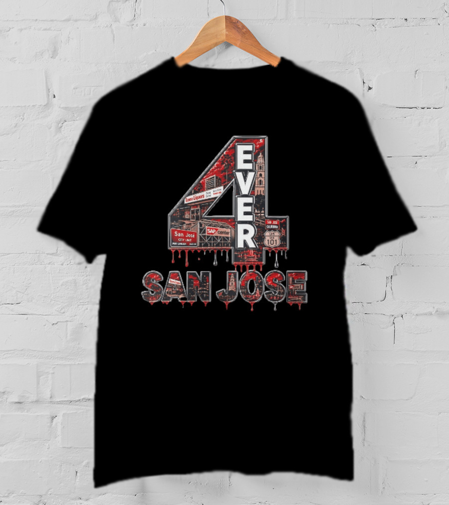 San Jose 4 Ever Econo Liquors SAP Center US 101 California T-Shirt
