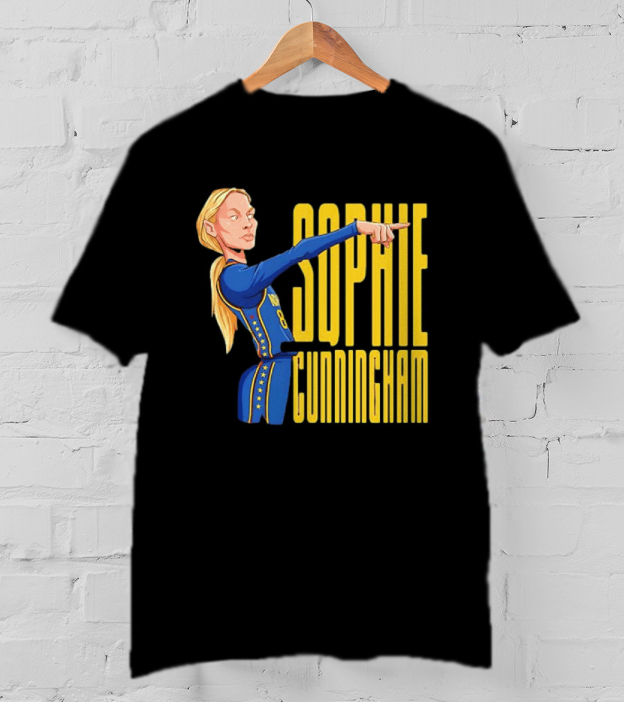 Sophie Cunningham Indiana Fever WNBA 2026 Jersey Game Player T-Shirt