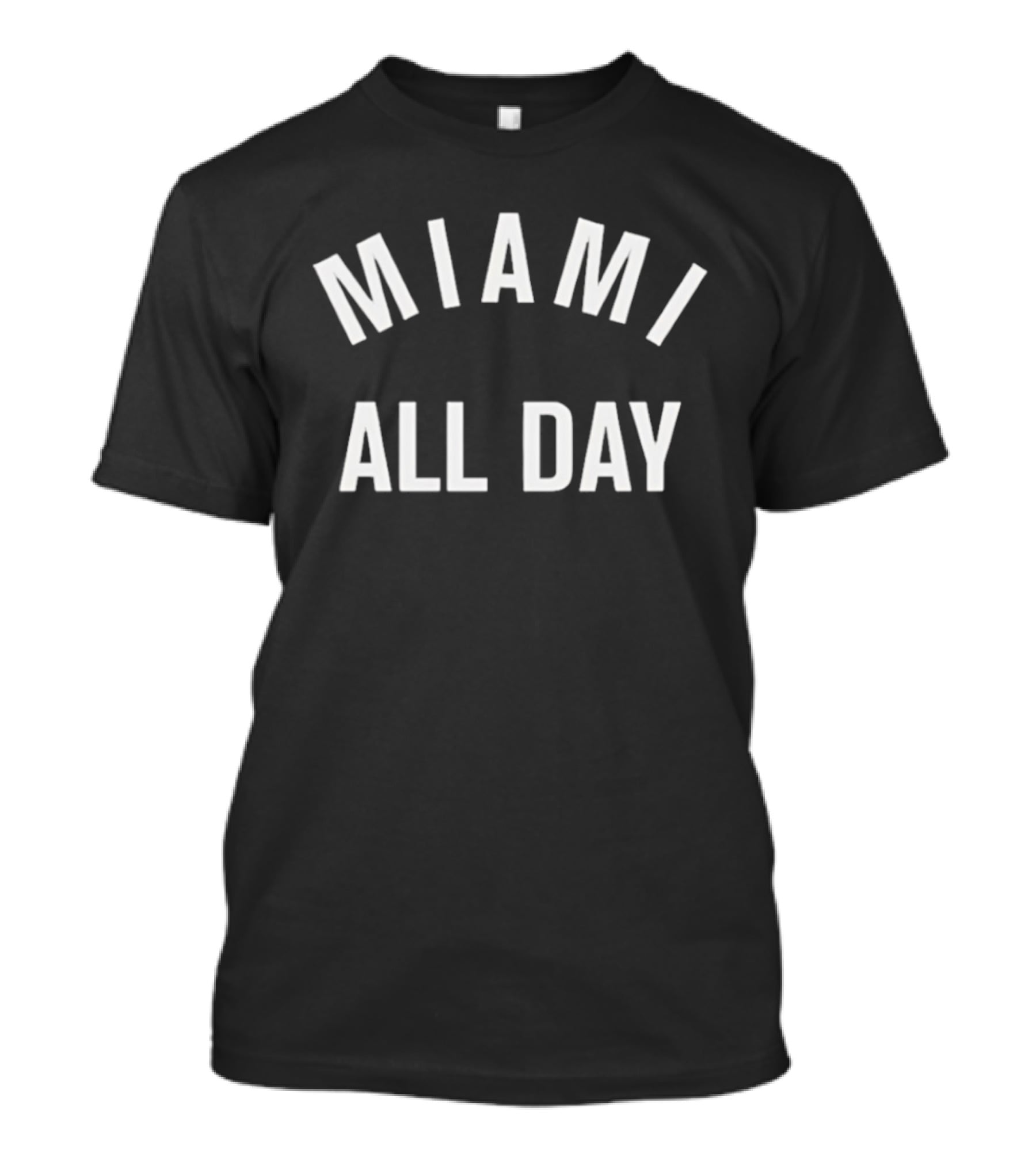 Miami All Day Florida Heat Dolphins City Pride T-Shirt