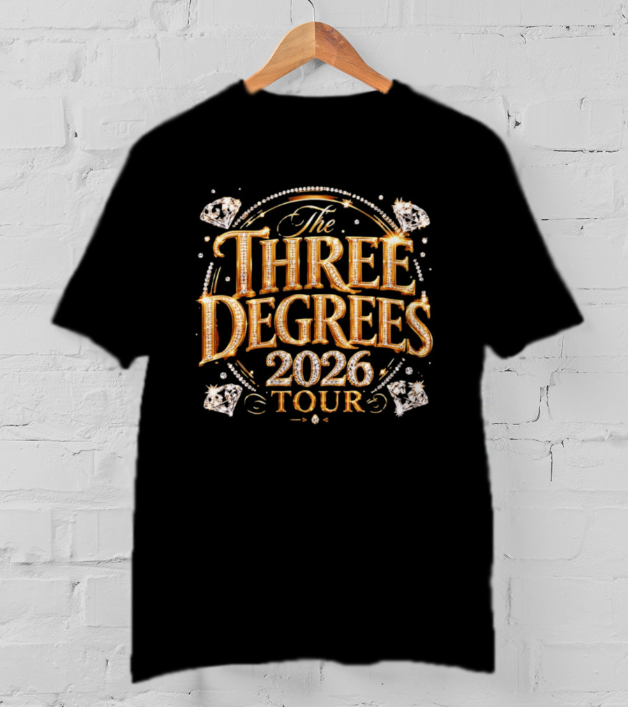 The Three Degrees 2026 Tour Soul Music R&B Group T-Shirt