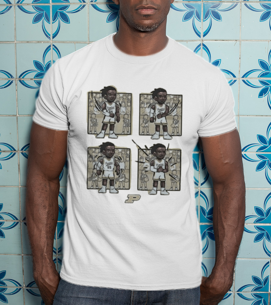 Purdue Basketball The Lance Dance Lance Jones 55 T-Shirt