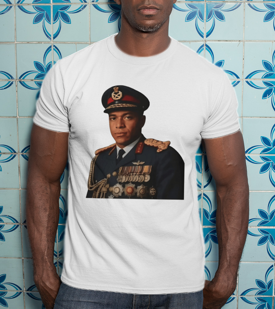 Kylian Mbappe Military Uniform Meme T-Shirt