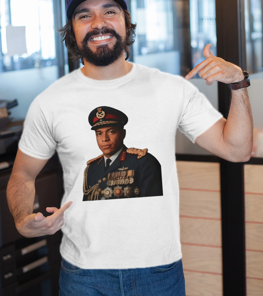 Kylian Mbappe Military Uniform Meme T-Shirt