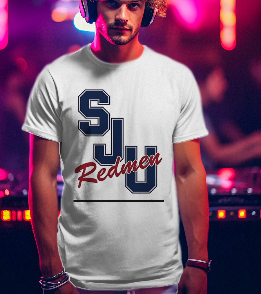 SJU Redmen 1988 Basketball Team T-Shirt