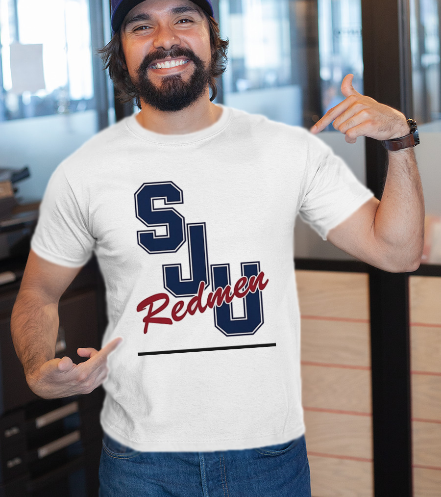 SJU Redmen 1988 Basketball Team T-Shirt