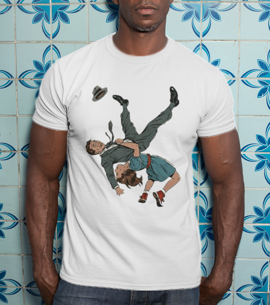 Suplex Your Problems Away Retro Wrestling Move Humor T-Shirt