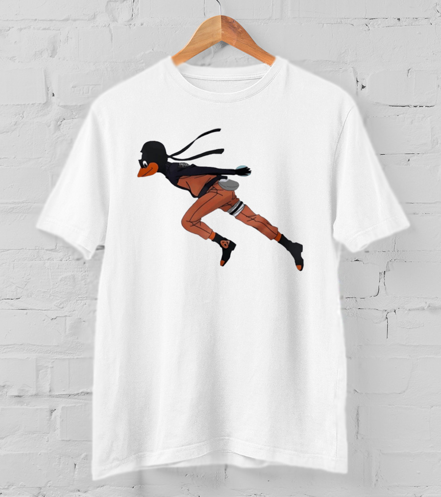 Naruto Uzumaki Duck Running Ninja Clan T-Shirt