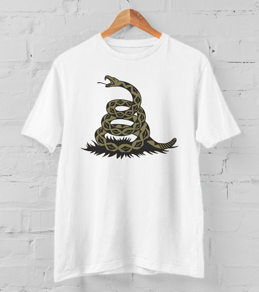 Gadsden Snake Iconic Coiled Rattlesnake T-Shirt