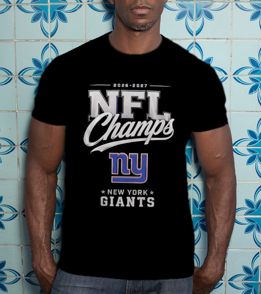 2026 2027 NFL Champs New York Giants NY T-Shirt