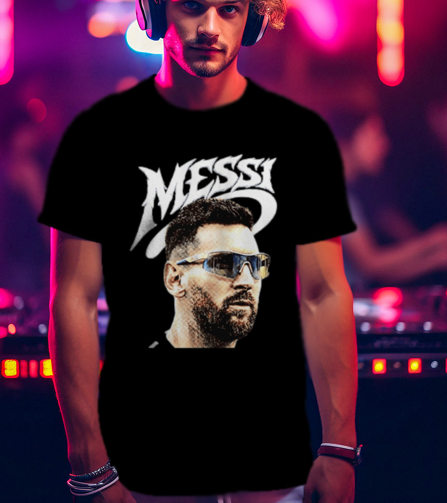 Lionel Messi Inter Miami CF Halftone Featuring T-Shirt