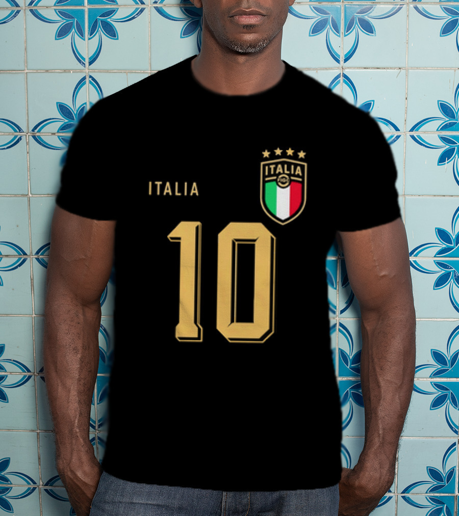 Italia 10 Argentina Lionel Messi T-Shirt