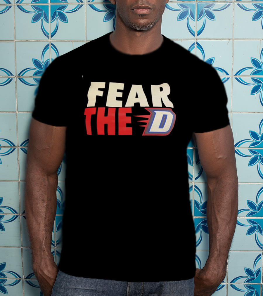 Fear The D DePaul Blue Demons Basketball Team Spirit T-Shirt