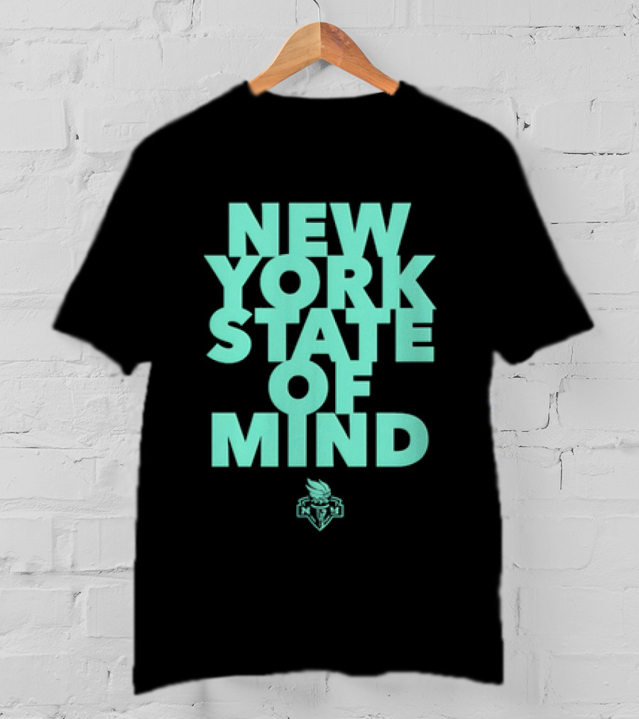 New York State Of Mind WNBA Liberty Basketball T-Shirt