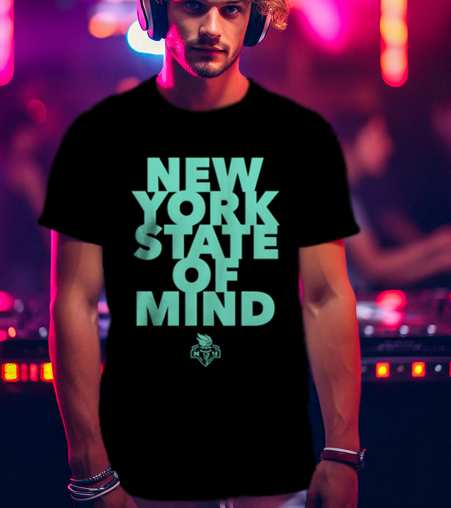 New York State Of Mind WNBA Liberty Basketball T-Shirt