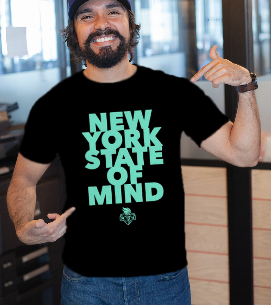 New York State Of Mind WNBA Liberty Basketball T-Shirt
