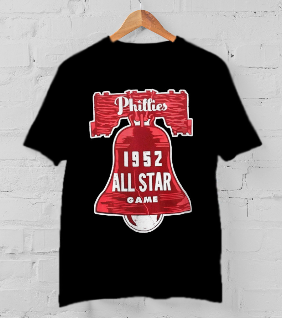 Phillies Liberty Bell 1952 All Star Game T-Shirt