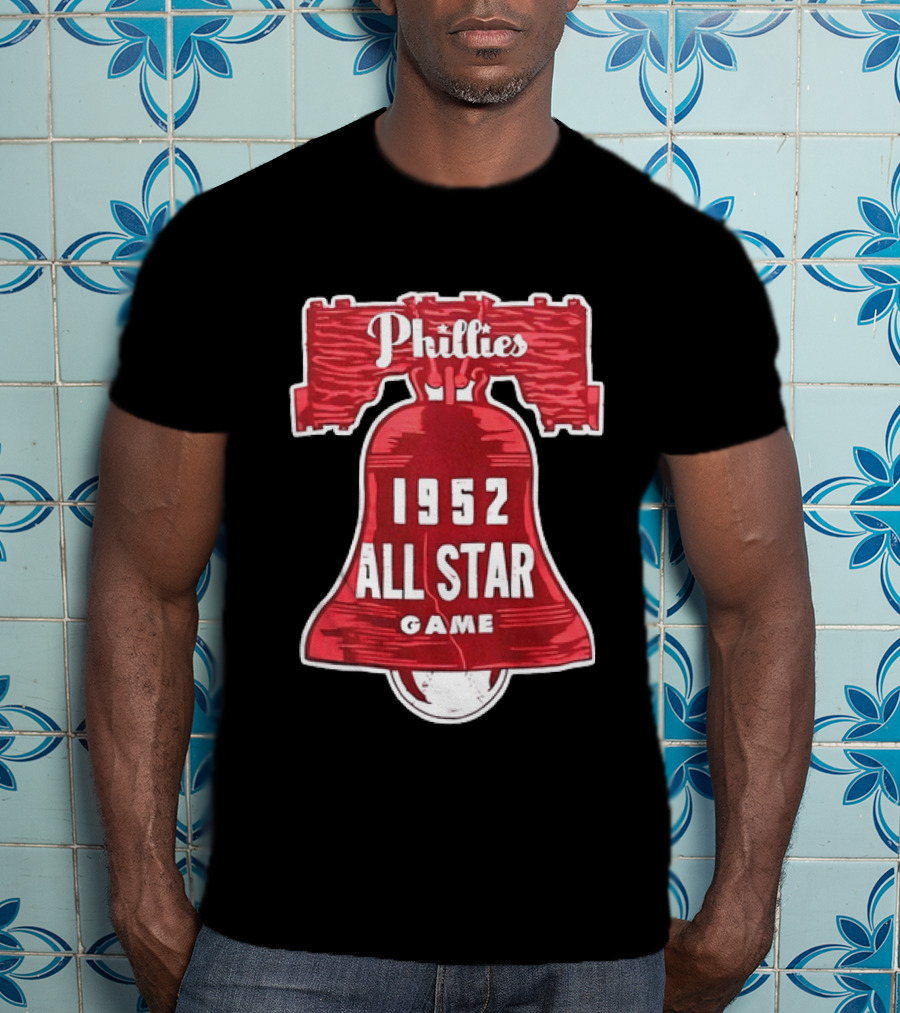 Phillies Liberty Bell 1952 All Star Game T-Shirt