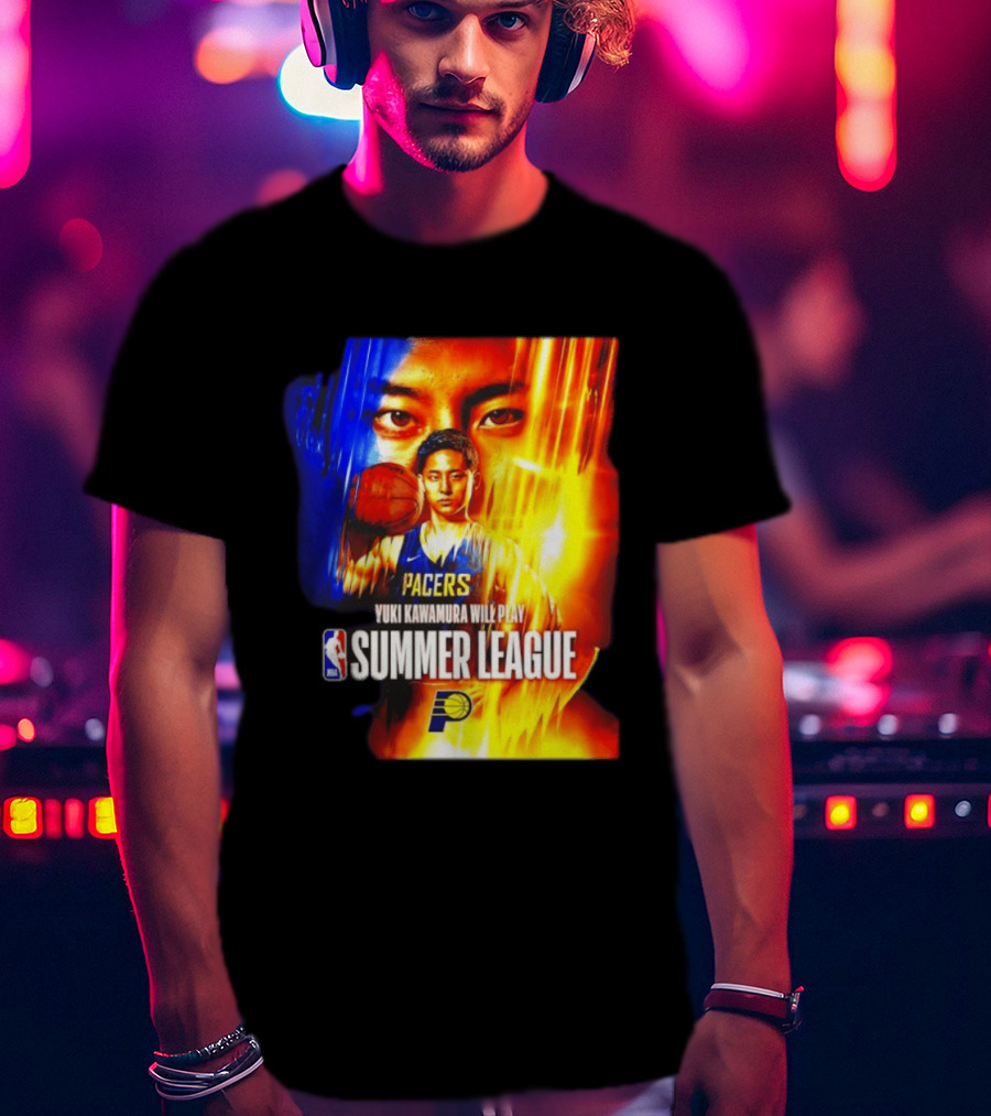 Yuki Kawamura Will Play Indiana Pacers NBA Summer League T-Shirt