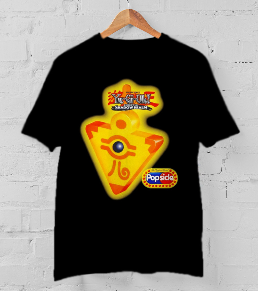 Shonen Jump Yu Gi Oh Enter The Shadow Realm Millennium Puzzle Popsicle T-Shirt