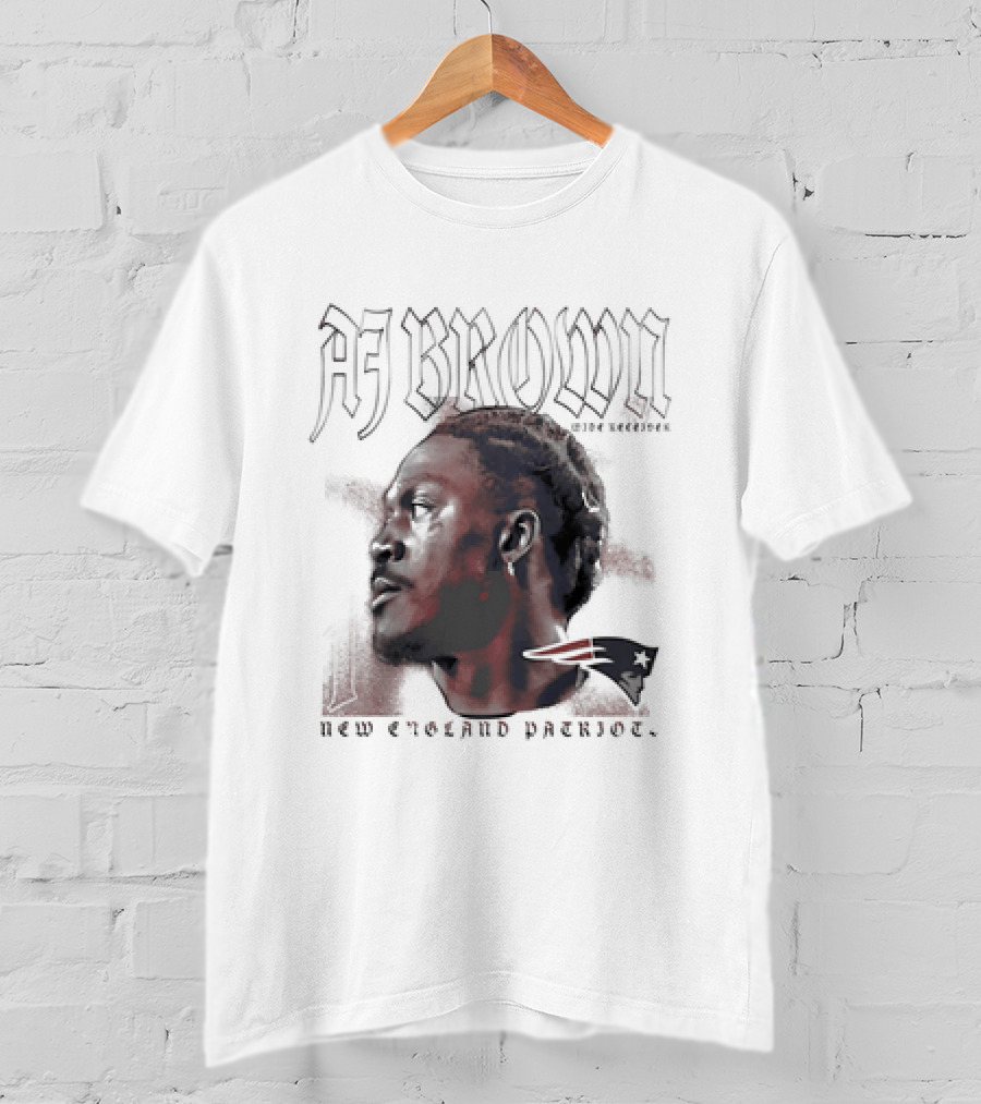 AJ Brown New England Patriots Bootleg T-Shirt