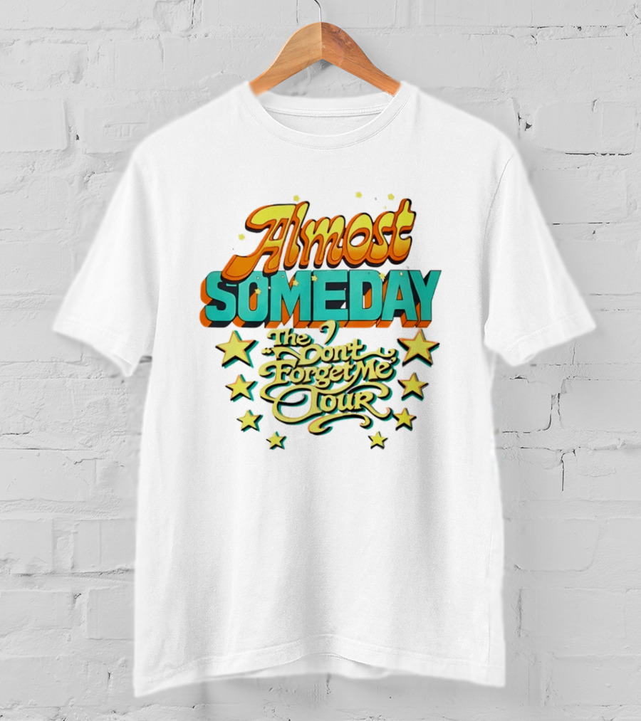 Almost Someday The Don't Forget Me Tour Stars T-Shirt