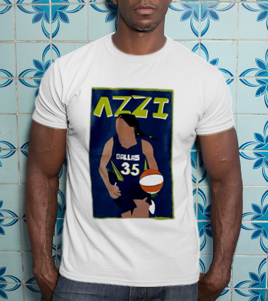 Azzi Fudd Dallas 35 Basketball WNBA 2026 Play Draft T-Shirt