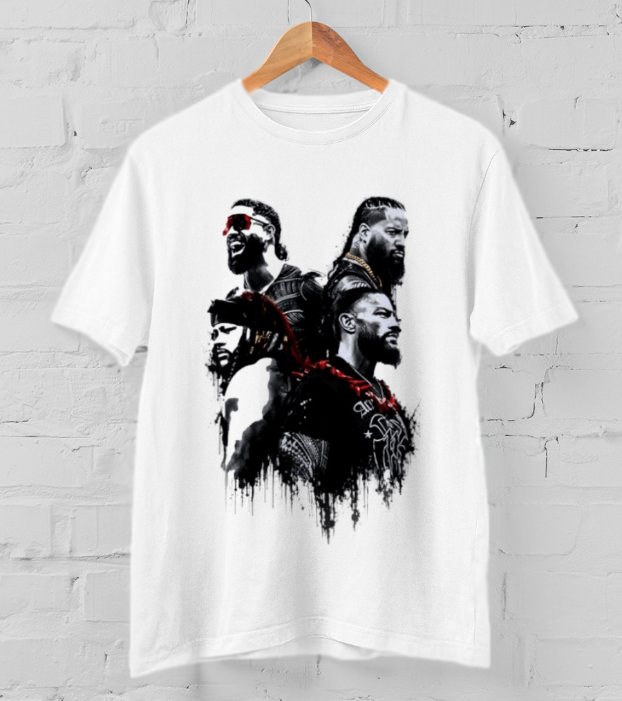 Bloodline Legacy Tribal Chief Wrestling Icons Collection T-Shirt