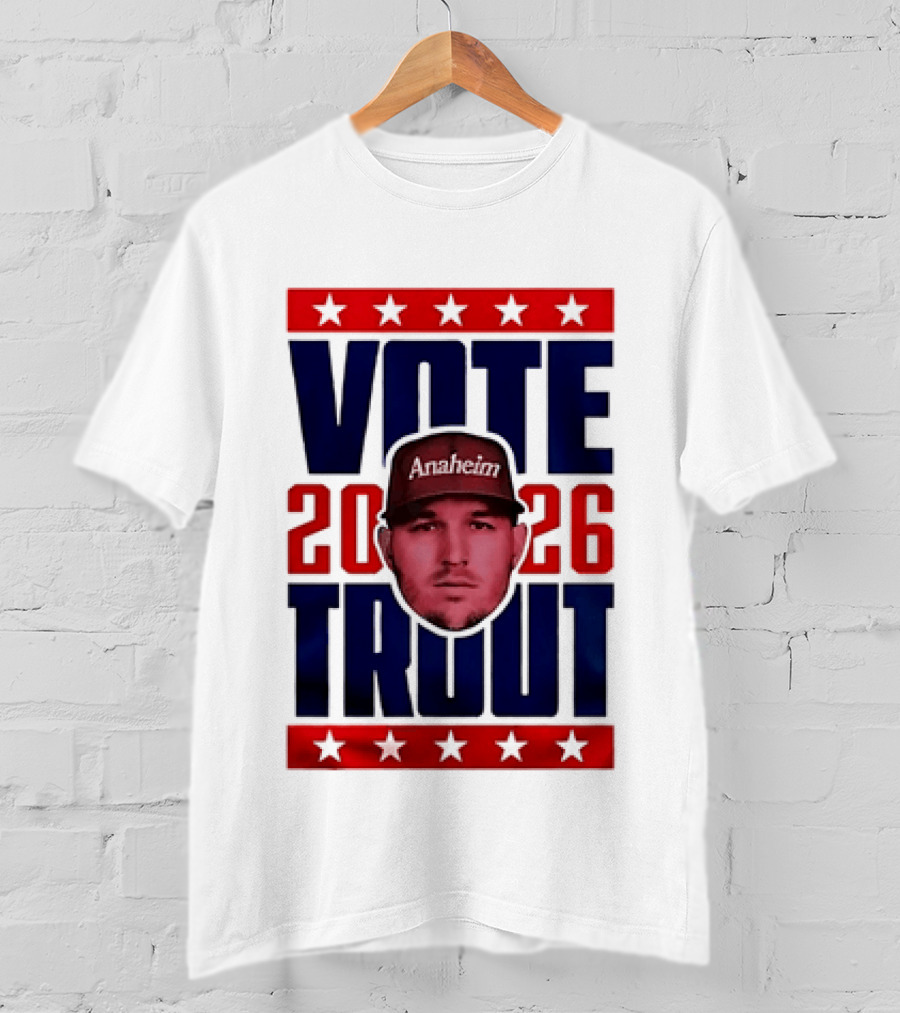 Vote Mike Trout Los Angeles Angels 2026 T-Shirt
