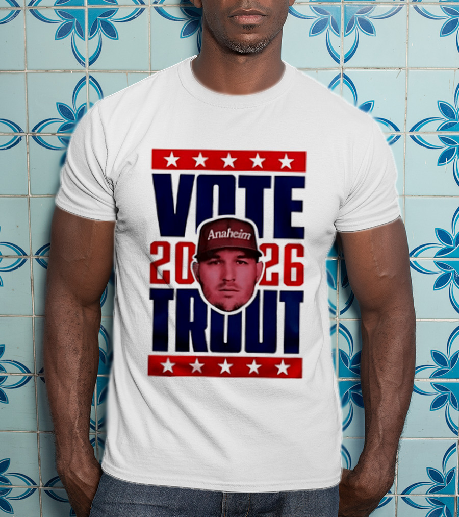 Vote Mike Trout Los Angeles Angels 2026 T-Shirt