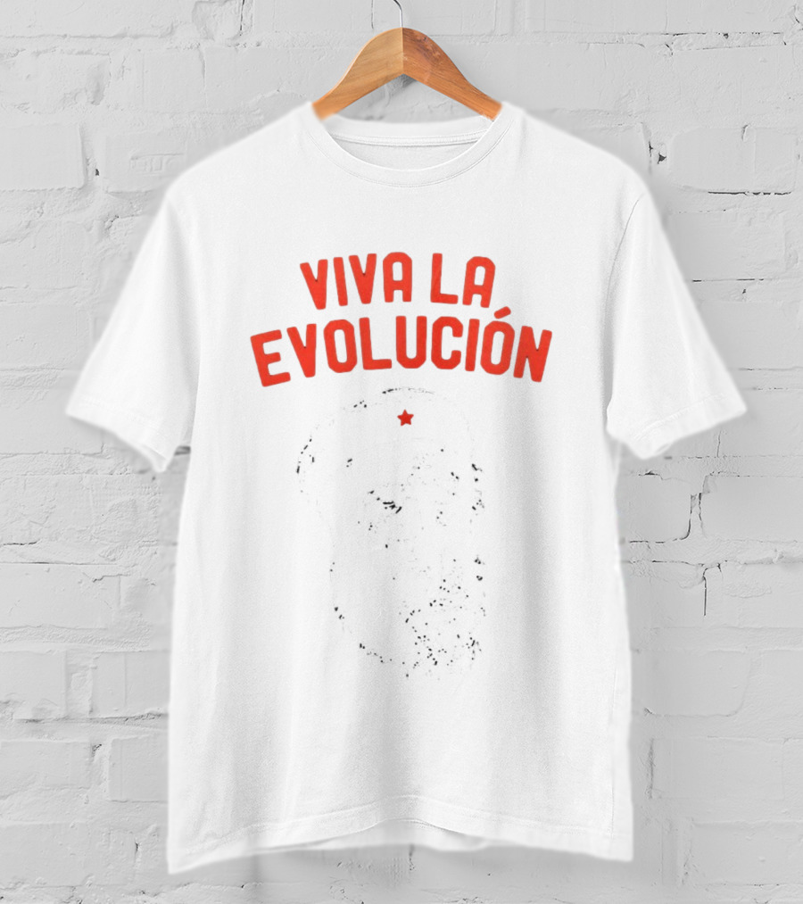 Viva La Evolución Charles Darwin Che Guevara T-Shirt