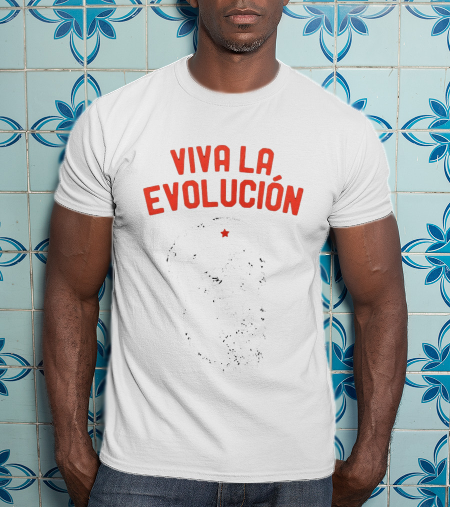 Viva La Evolución Charles Darwin Che Guevara T-Shirt