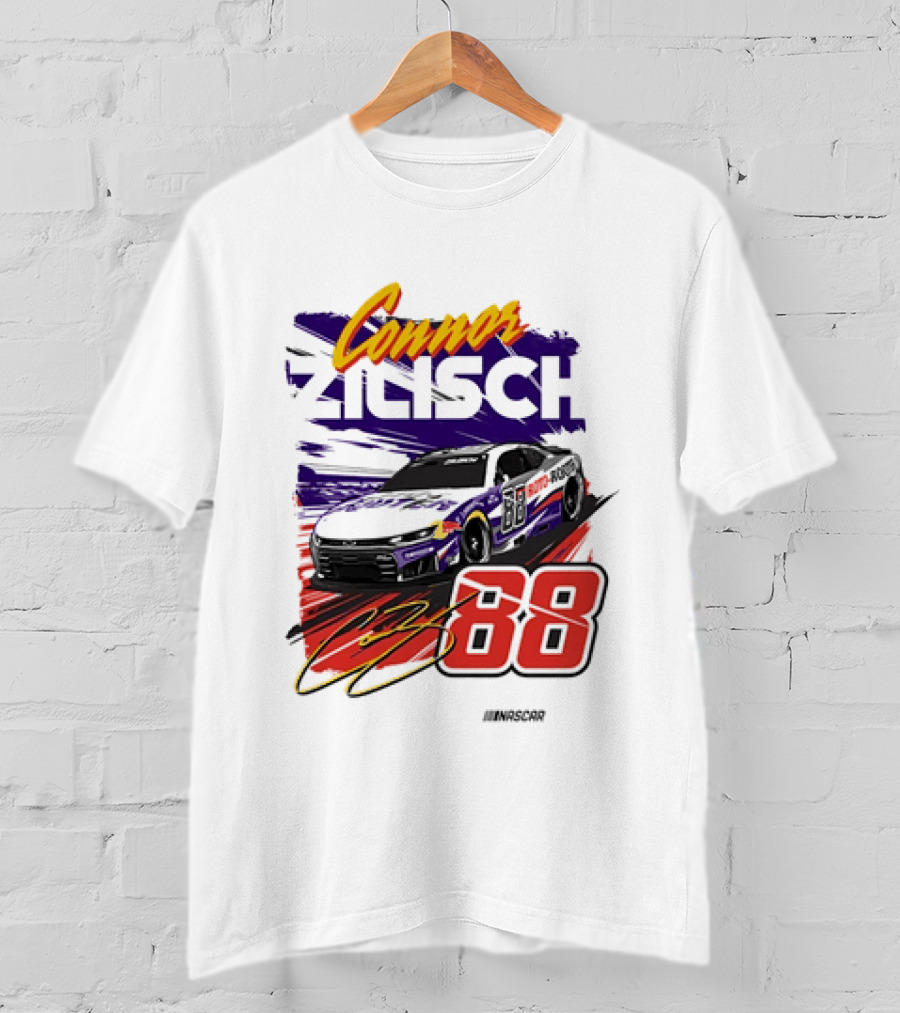 Connor Zilisch #88 NASCAR Racing Car Roto Rooter T-Shirt