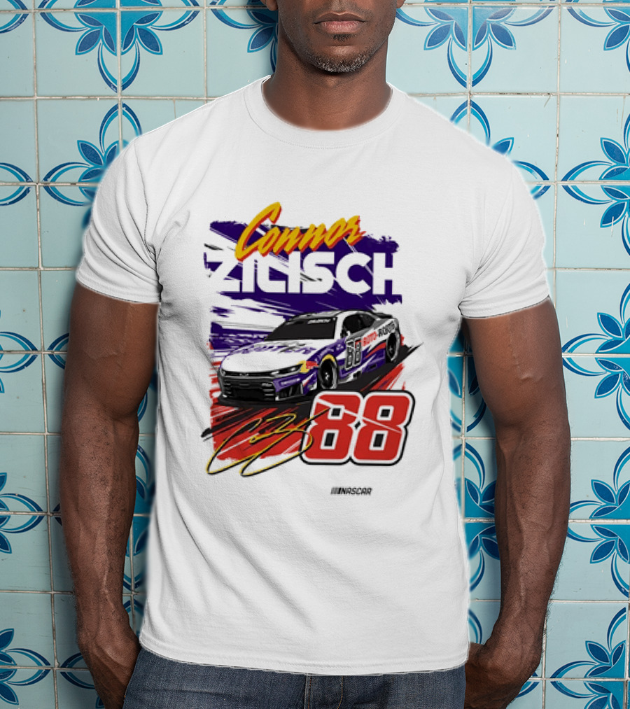 Connor Zilisch #88 NASCAR Racing Car Roto Rooter T-Shirt