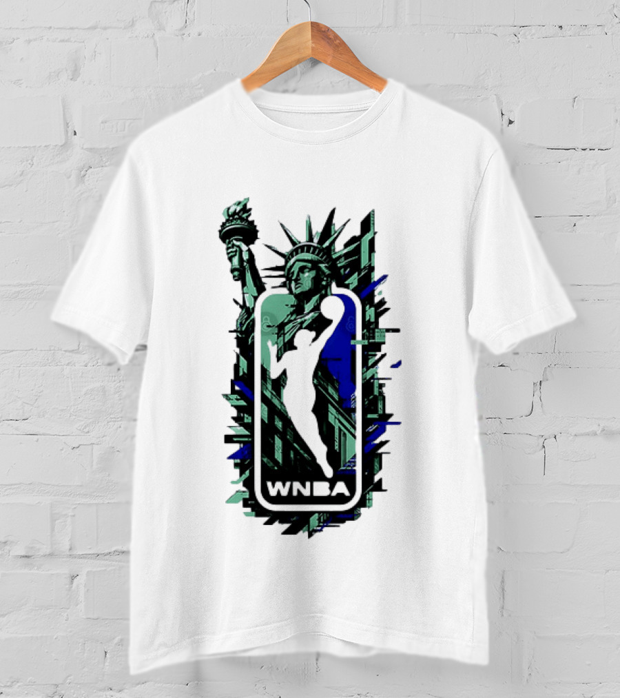 New York Liberty Statue Liberty Crown 2026 T-Shirt