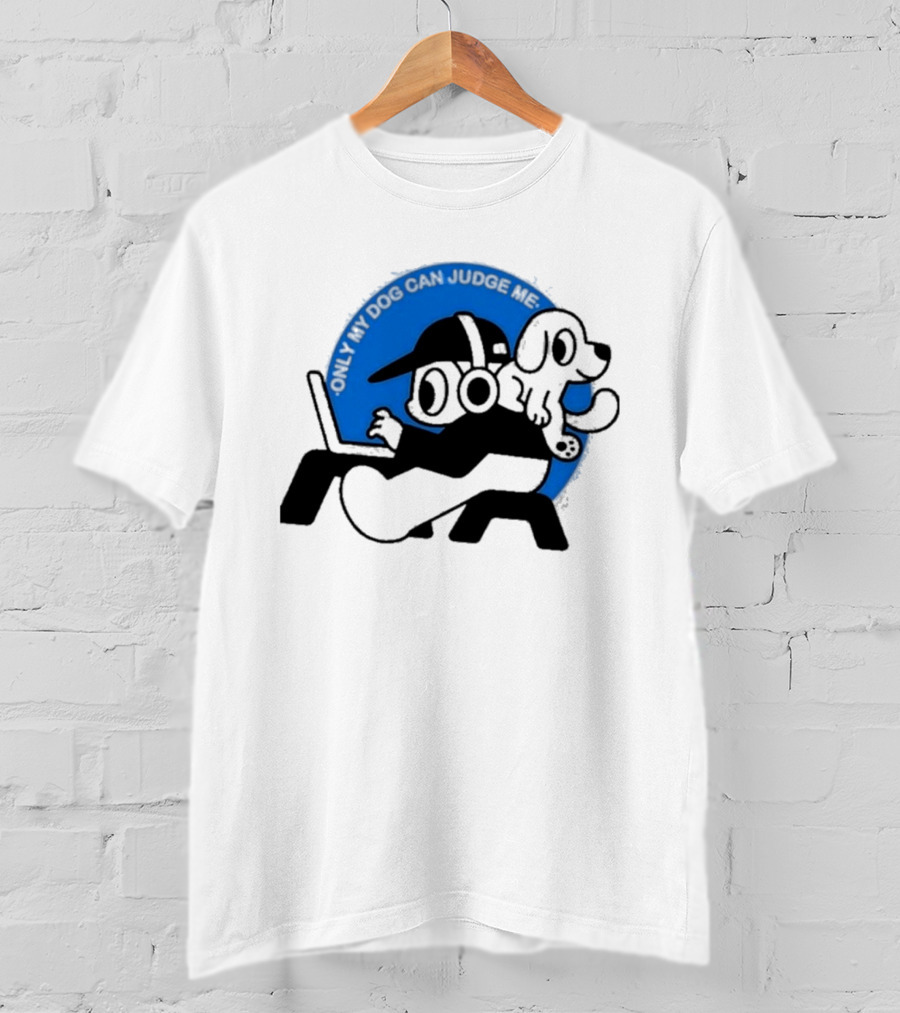 Only My Dog Can Judge Me Laptop User Headphones Gamer T-Shirt