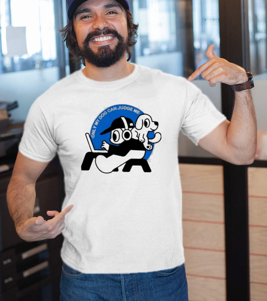 Only My Dog Can Judge Me Laptop User Headphones Gamer T-Shirt
