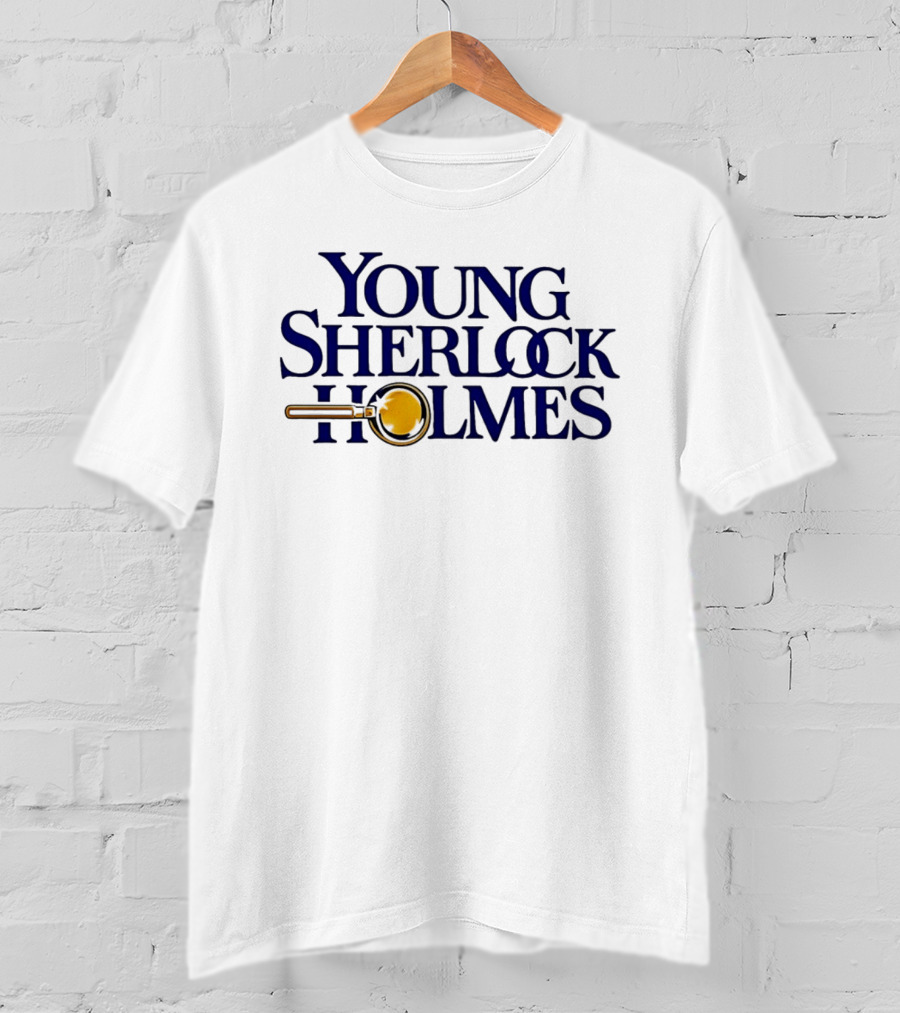 Young Sherlock Holmes 2026 Magnifying Glass Mystery T-Shirt
